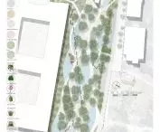 Plan projektowanego parku