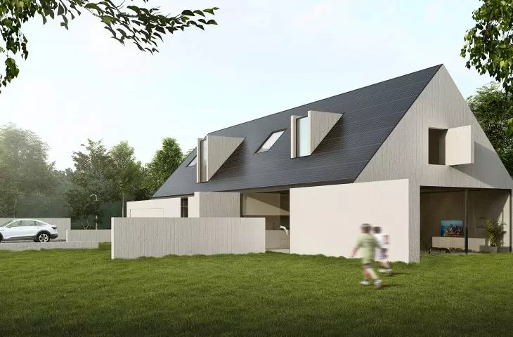 SunRoof 2in1 - roof integrated with photovoltaic cells