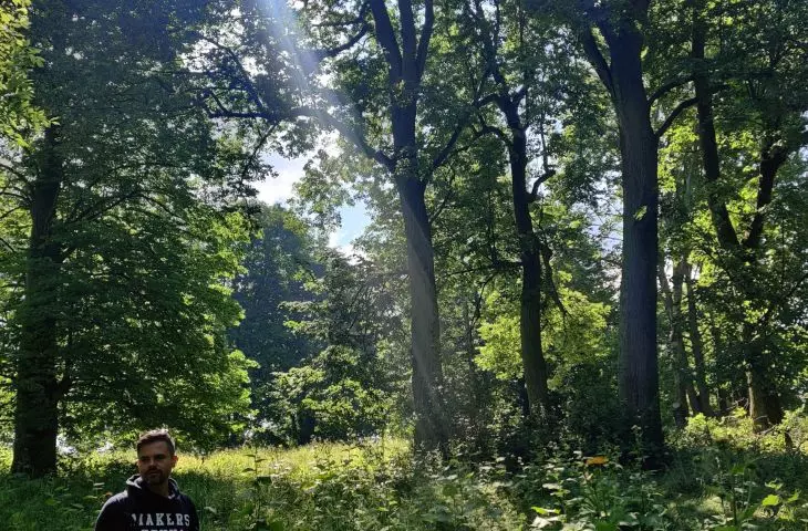 Miejsce dawnego kościoła ewangelickiego w Miedziance