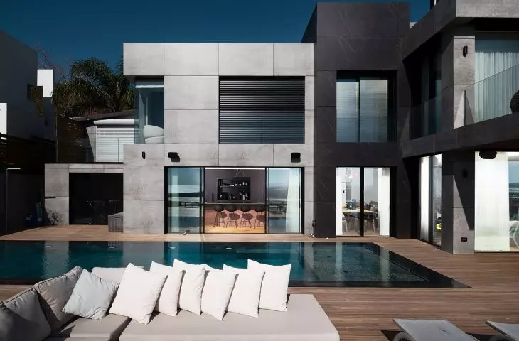 Dekton sintered facades