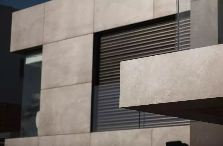 Dekton sintered facades