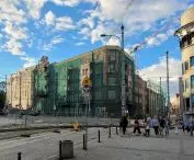 Northern frontage of Podgórna Street in Poznań 
