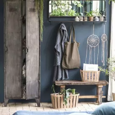 Dark color in a cozy interior