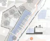 Water Belt Of Milan project, plan and detail