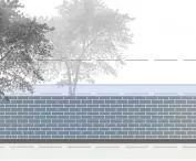 Water Belt Of Milan project, cross-section