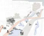 View of the designed zone