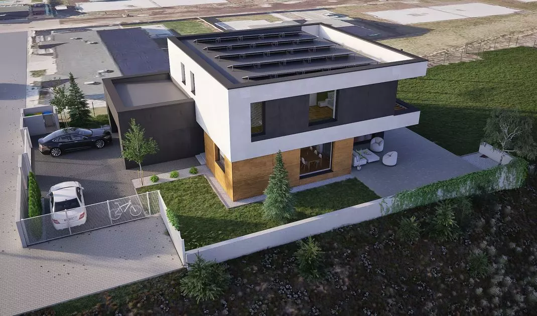 nieKostka – widok z lotu ptaka