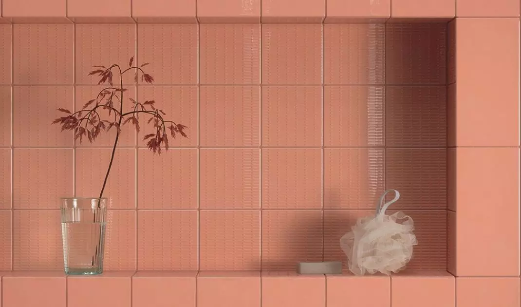 Warm terracotta color will give the interior a cozy feel