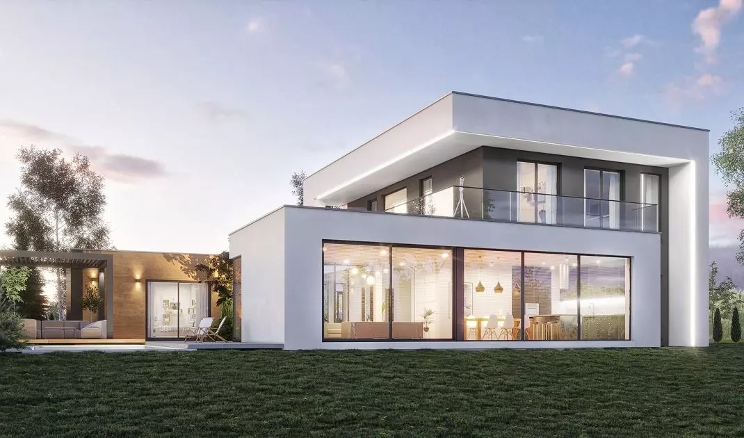 Open house - rear
