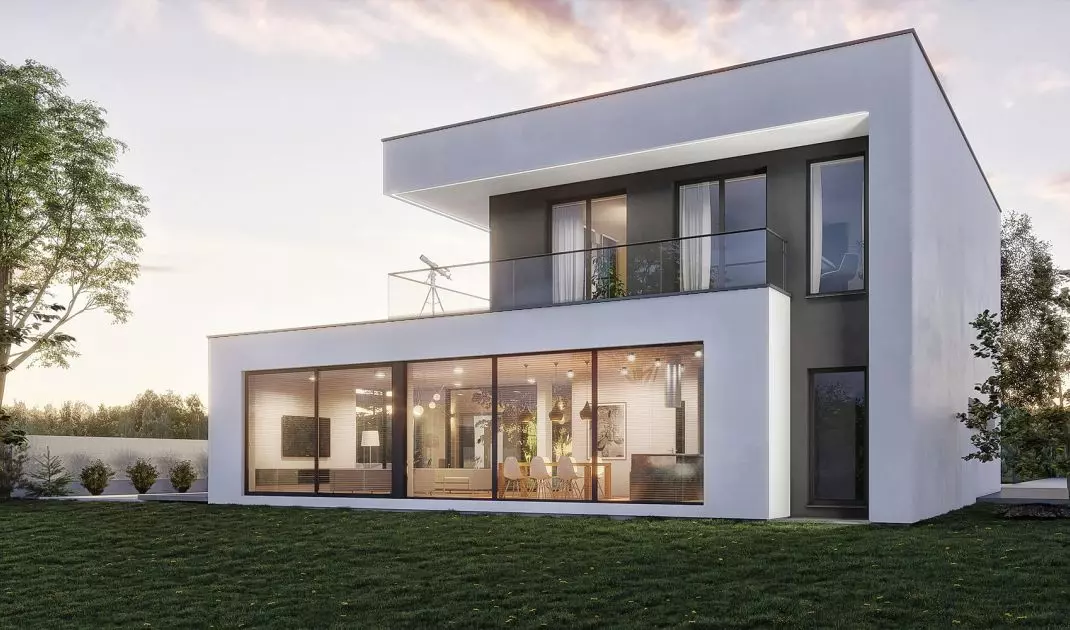 Open house - rear
