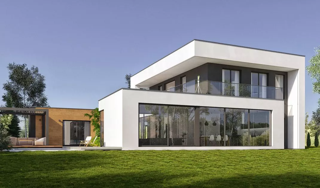 Open house - rear