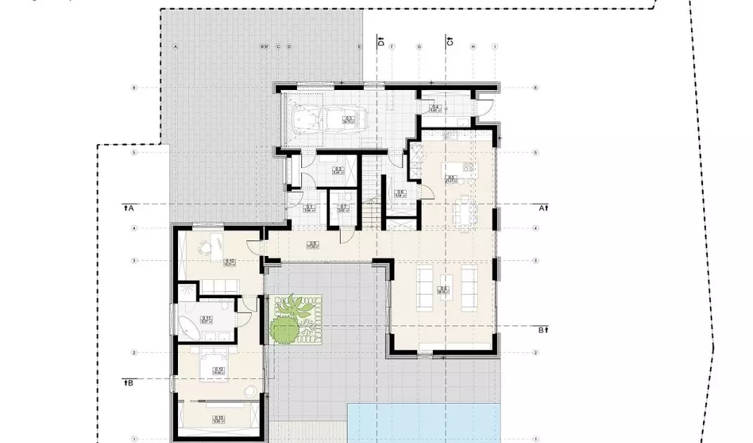 Open house - first floor plan