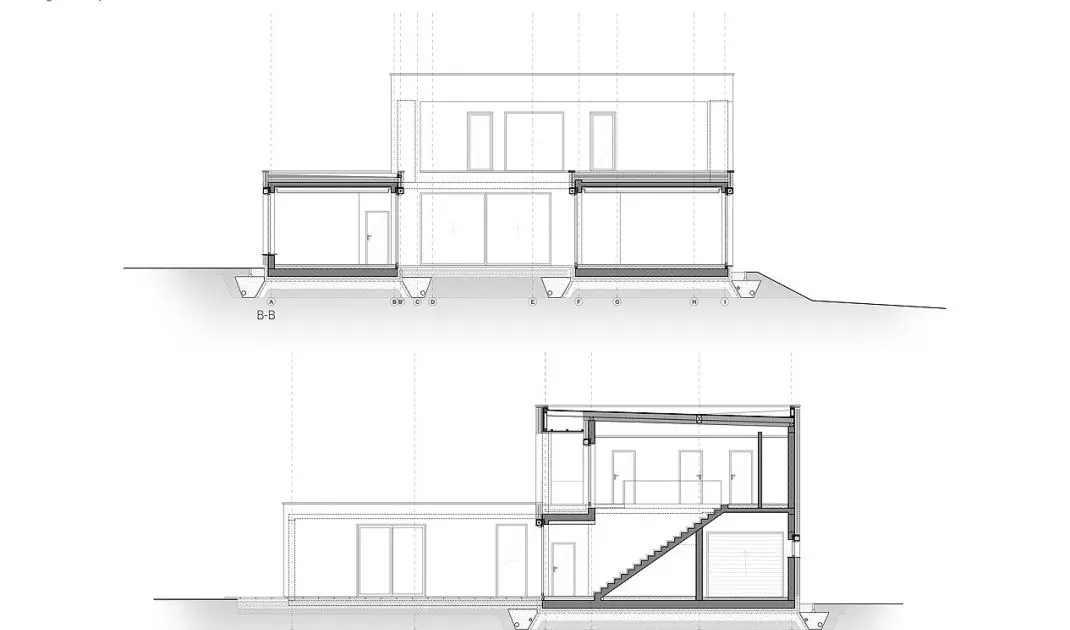 Open house - cross sections