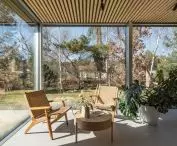 Orangery invites the environment inside the house