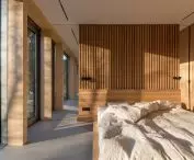 Master bedroom done in a minimalist style