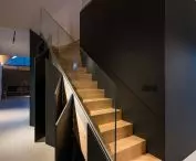 Under the stairs hides a lot of storage space
