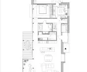 House in Borowiec, first floor plan