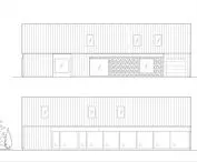 House in Borowiec, elevation
