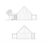 House in Borowiec, elevation