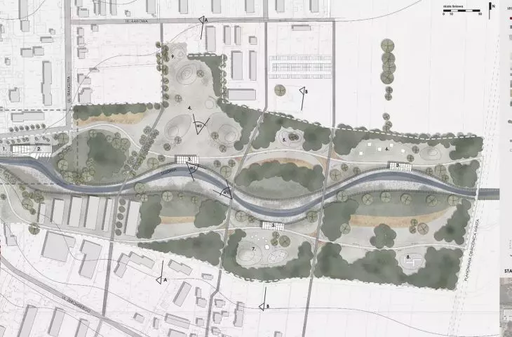 plan zagospodarowania terenu parku