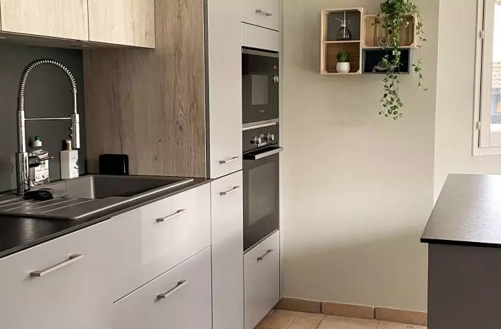 Tradycyjny dywan w kuchni