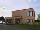 Design of a brick house in Mikolov