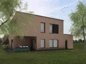 Design of a brick house in Mikolov