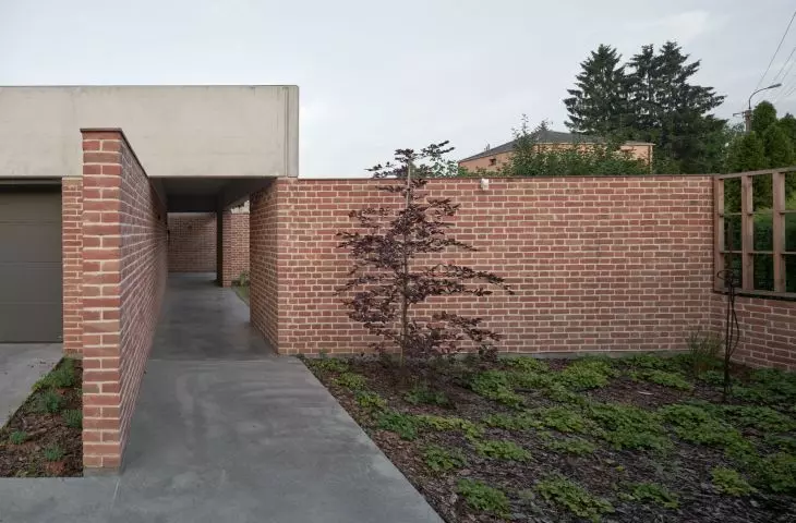 The building is surrounded by a maze of courtyards that are an extension of the house