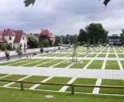 Water-permeable paving by GalaProdukt  