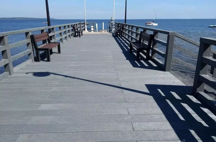 Pier in Rewa