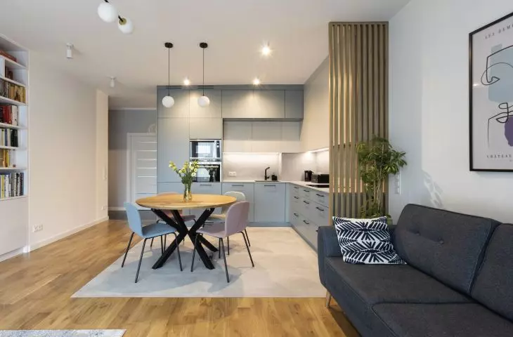 Apartament dla dużej rodziny - projekt wnętrza i realizacja - Warszawa Żoliborz