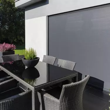 Concealed awning 