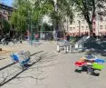 Skwer przy ulicy Kilińskiego i Jaracza