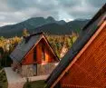 The houses offer views of the Tatra Mountains