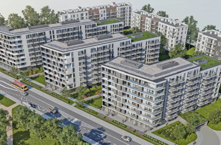 Projekt osiedla w miejscu planowanej szkoły