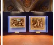 most of the paintings come from the collection of the Accademia Carrara in Bergamo
