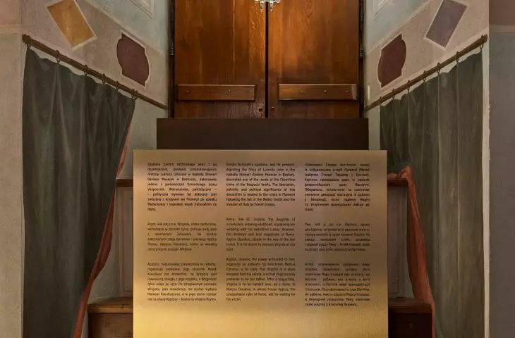 fragment opisu ekspozycji