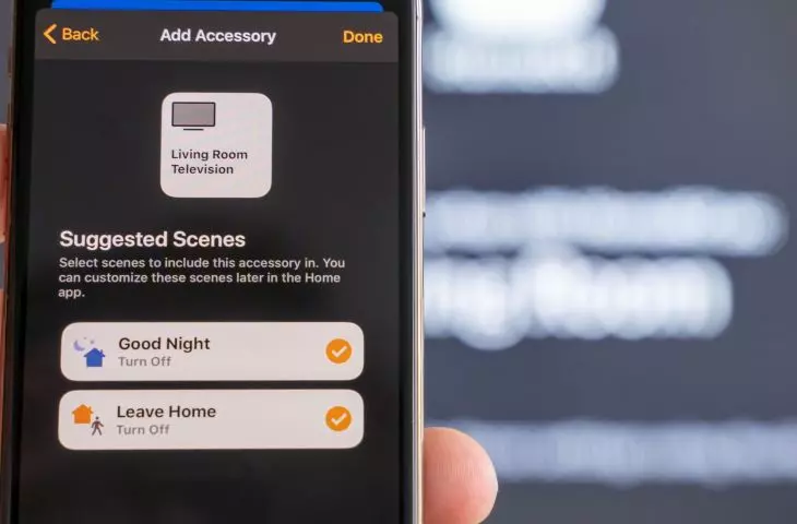 You can control your smart home system with your phone