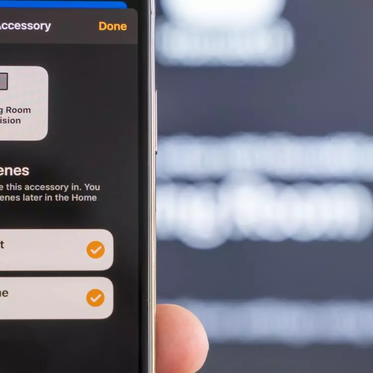 You can control your smart home system with your phone