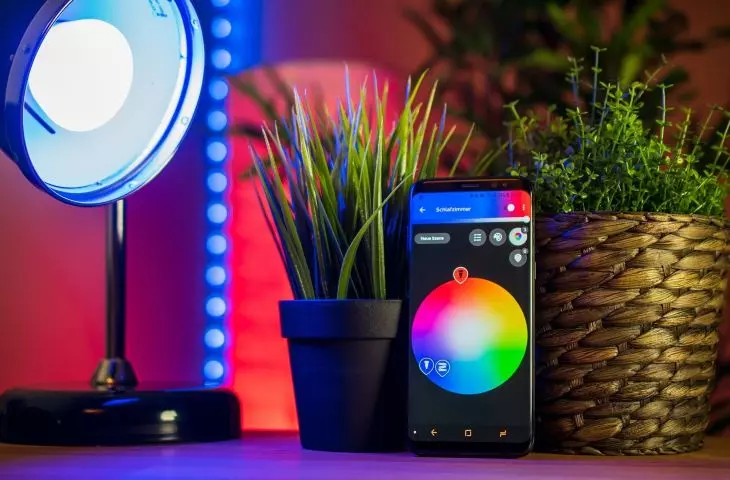 Smart lighting can simulate the presence of household members