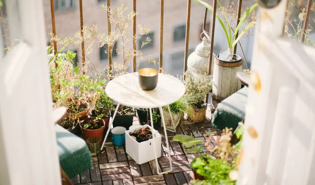 Nastrojowy balkon