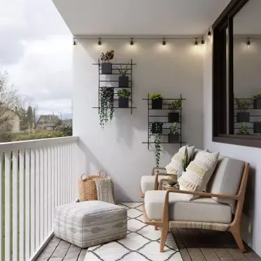 Atmospheric balcony