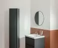 Pre-assembled sets consisting of washbasins and cabinets