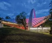 An important part of the facility is the well-thought-out illumination