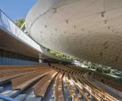 interior of the summer theater