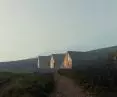 Mývatnssveit Eldaskáli project hidden in the hillside