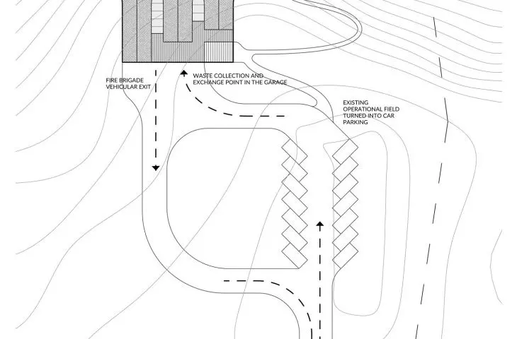 Projekt Mývatnssveit Eldaskáli, plan zagospodarowania terenu