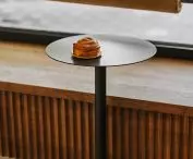 Minimalist seat and table