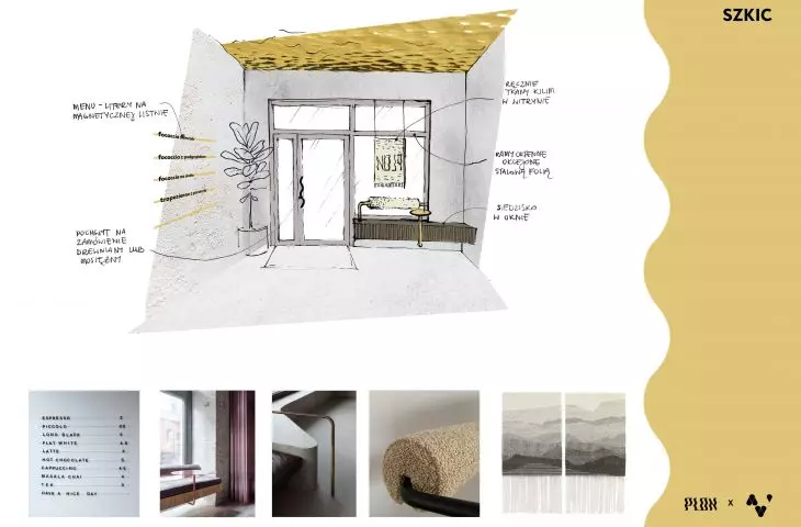 PLON bakery, sketch