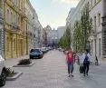 Textile street after revitalization (2022) 